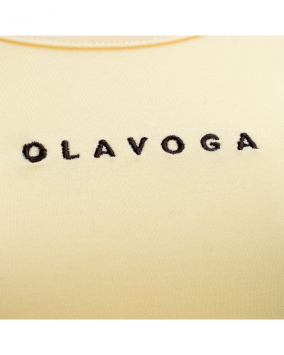 Bluzka damska OLAVOGA LIMI 2026 żółta - FashionPlace - 5