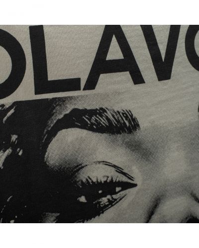 T-shirt damski OLAVOGA FIOAGE 2026 beż - FashionPlace - 5