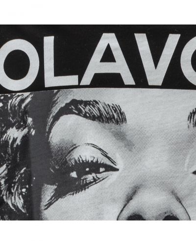 T-shirt damski OLAVOGA FIOAGE 2026 czerń - FashionPlace - 5