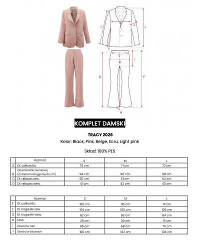 Komplet damski OLAVOGA TRACY 2026 czerń - FashionPlace - 9