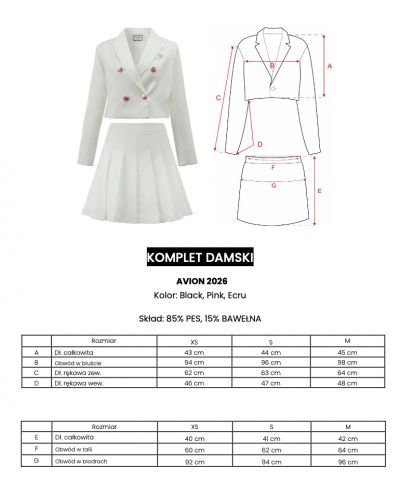 Komplet damski OLAVOGA AVION 2026 róż - FashionPlace - 10