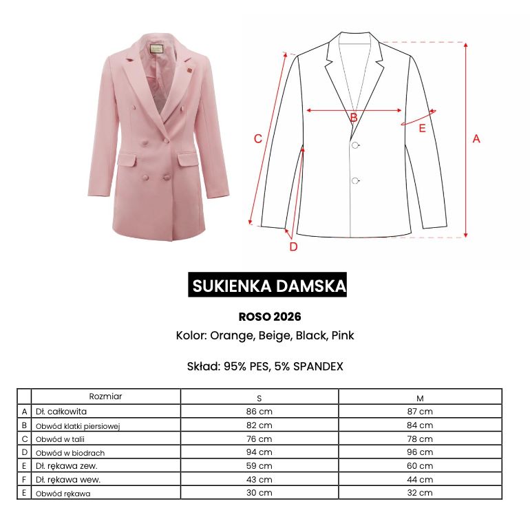 Sukienka OLAVOGA ROSO 2026 beż