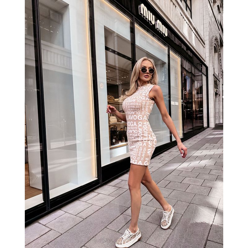 Sukienka OLAVOGA NOVA 2026 beż - FashionPlace - 1