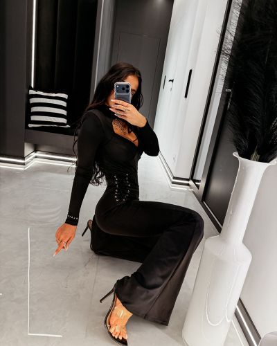 Legginsy OLAVOGA VEYA 2026 czerń - FashionPlace - 4