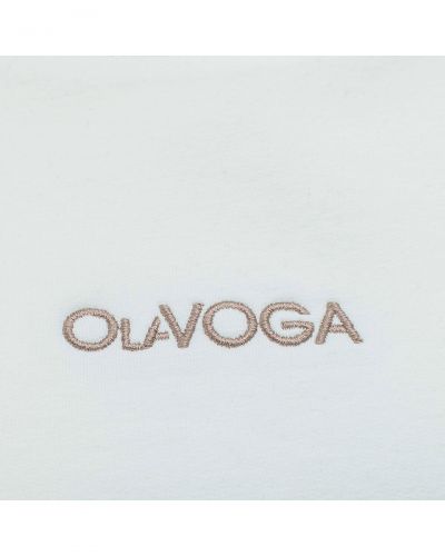 T-shirt damski OLAVOGA SOREYA 2026 ecru - FashionPlace - 5