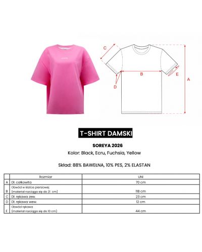 T-shirt damski OLAVOGA SOREYA 2026 ecru - FashionPlace - 8