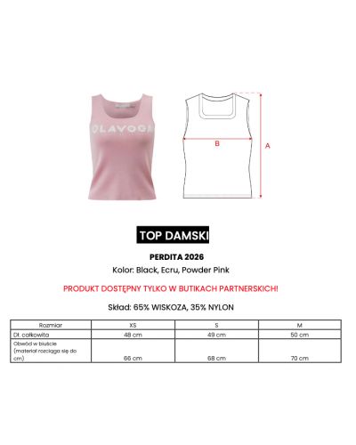 Top damski OLAVOGA PERDITA 2026 czerń - FashionPlace - 6