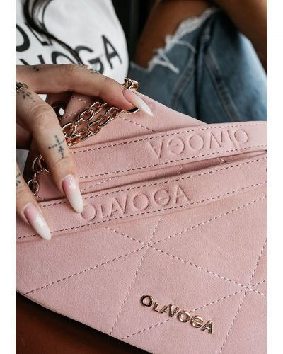 Torebka damska OLAVOGA TERING 2025 róż - FashionPlace - 2