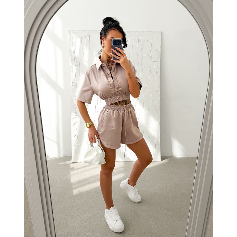 Komplet damski OLAVOGA CLAINY 2026 beż - FashionPlace - 1