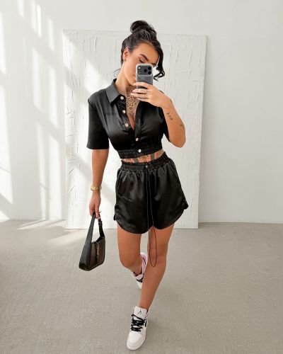 Komplet damski OLAVOGA CLAINY 2026 czerń - FashionPlace - 1