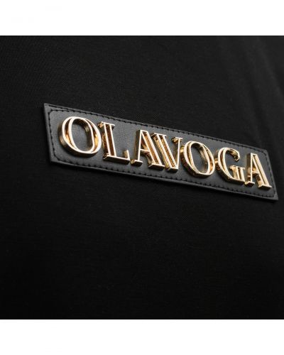 T-shirt męski OLAVOGA SOBRE 2026 czerń - FashionPlace - 6