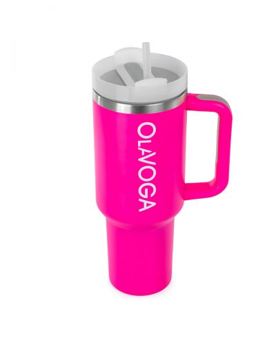 Kubek termiczny OLAVOGA BOTTLIX 2026 fuksja - FashionPlace - 1