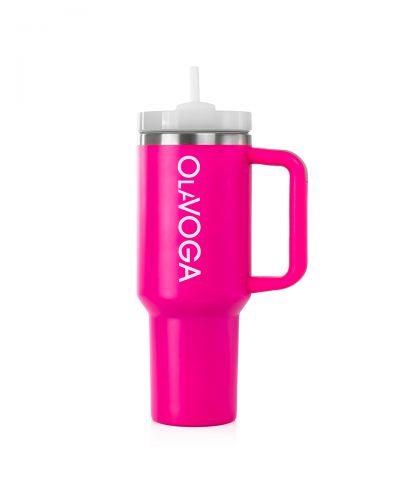 Kubek termiczny OLAVOGA BOTTLIX 2026 fuksja - FashionPlace - 2