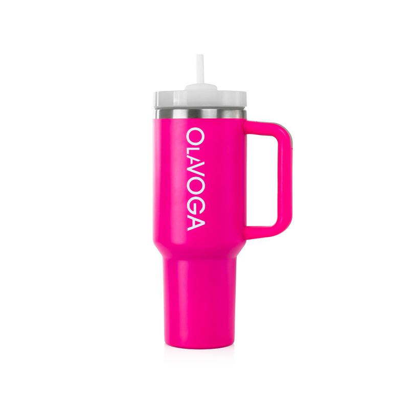 Kubek termiczny OLAVOGA BOTTLIX 2026 fuksja - FashionPlace - 2