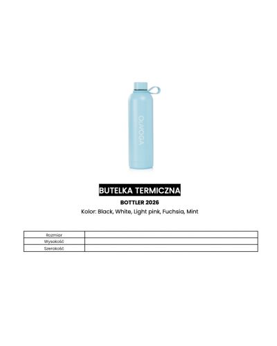 Butelka termiczna OLAVOGA BOTTLER 2026 mięta - FashionPlace - 4