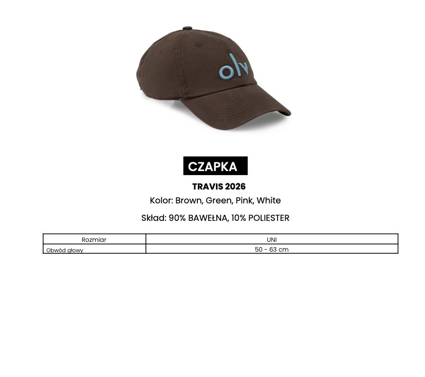 Czapka OLAVOGA TRAVIS 2026 róż