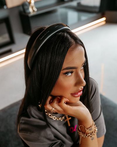 Opaska damska OLAVOGA PURRA 2026 czerń - FashionPlace - 1