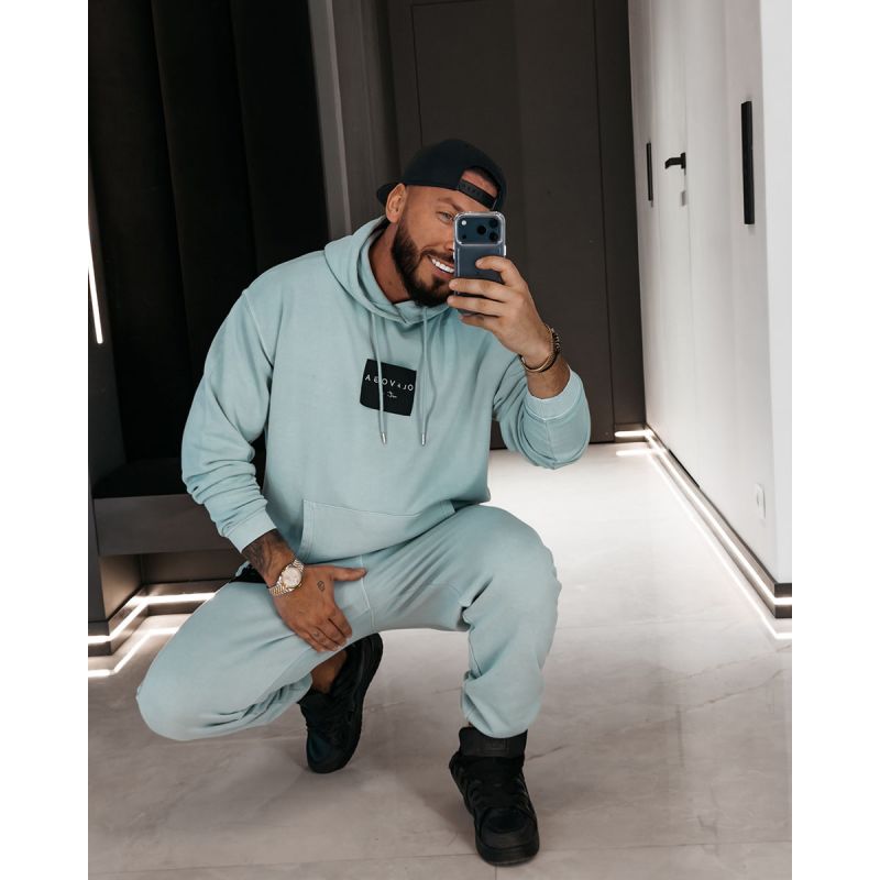 Komplet męski OLAVOGA MARICOL 2026 niebieski - FashionPlace - 1