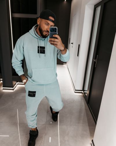 Komplet męski OLAVOGA MARICOL 2026 niebieski - FashionPlace - 2