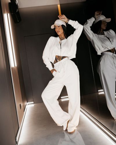 Komplet damski OLAVOGA VEIA 2026 ecru - FashionPlace - 1