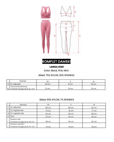 Komplet damski OLAVOGA LARISA 2026 czerń - FashionPlace - 9