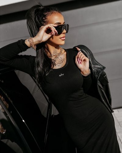 Sukienka OLAVOGA PISA 2026 czerń - FashionPlace - 1