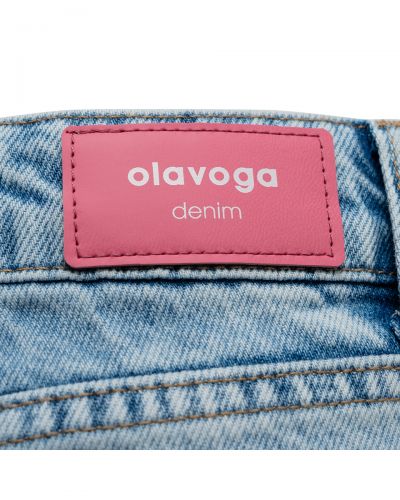 Spodnie damskie OLAVOGA CELABU 2026 niebieskie - FashionPlace - 8