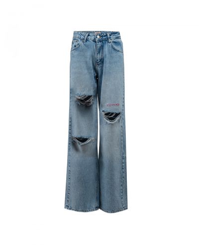 Spodnie damskie OLAVOGA CELABU 2026 niebieskie - FashionPlace - 9