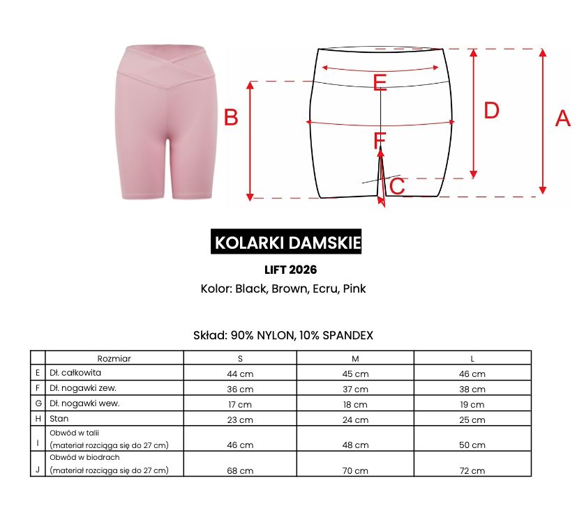 Kolarki damskie OLAVOGA LIFT 2026 ecru