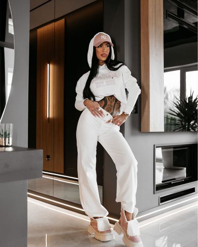 Bluza damska OLAVOGA KIRION 2026 ecru - FashionPlace - 2