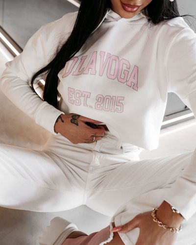 Bluza damska OLAVOGA KIRION 2026 ecru - FashionPlace - 3