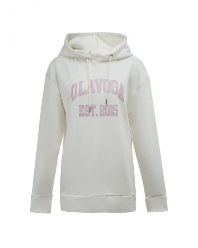 Bluza damska OLAVOGA KIRION 2026 ecru - FashionPlace - 4