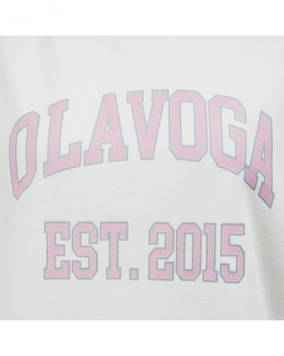 Bluza damska OLAVOGA KIRION 2026 ecru - FashionPlace - 5