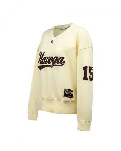 Bluza damska OLAVOGA YALEE 2026 żółta - FashionPlace - 4