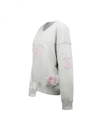 Bluza damska OLAVOGA YALEE 2026 szara - FashionPlace - 5