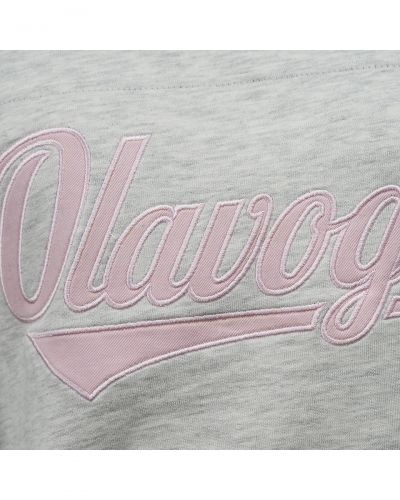 Bluza damska OLAVOGA YALEE 2026 szara - FashionPlace - 9