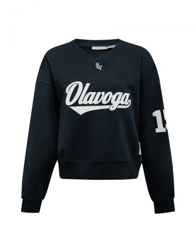Bluza damska OLAVOGA YALEE 2026 navy blue - FashionPlace - 4