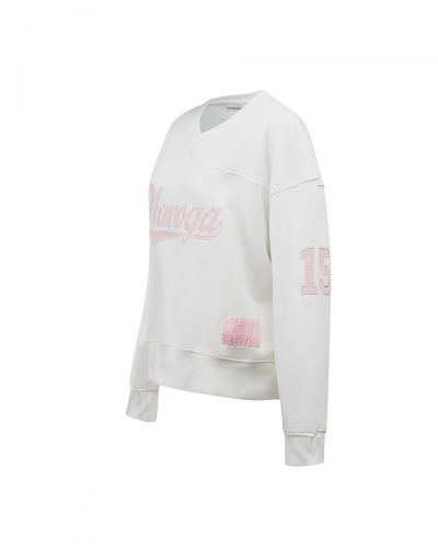 Bluza damska OLAVOGA YALEE 2026 ecru - FashionPlace - 5