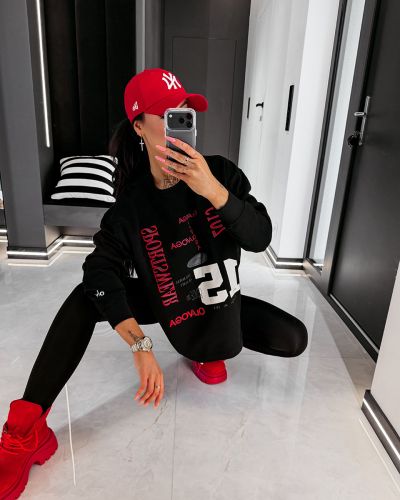 Bluza damska OLAVOGA APARE 2026 czerń - FashionPlace - 1