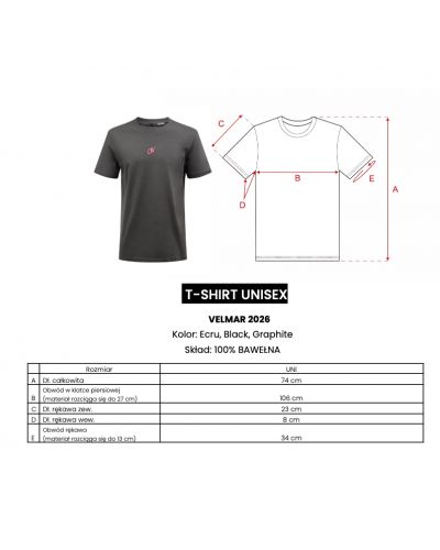 T-shirt UNISEX OLAVOGA VELMAR 2026 grafit - FashionPlace - 10