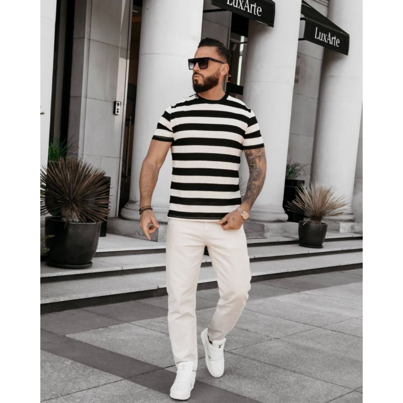 Sweter męski OLAVOGA NEXTO 2026 czerń - FashionPlace - 1