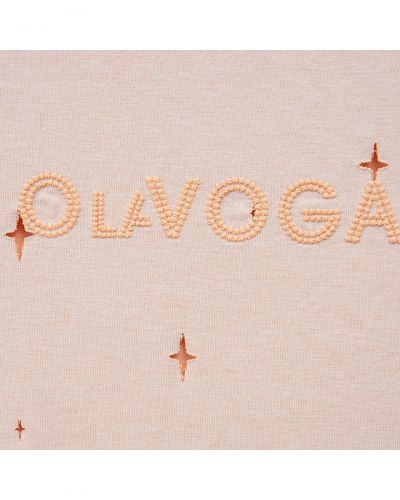 T-shirt damski OLAVOGA FIOVIIST 2026 róż - FashionPlace - 5