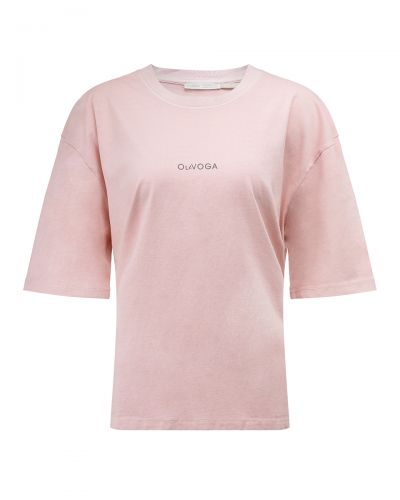 T-shirt damski OLAVOGA ENORAI 2026 róż - FashionPlace - 4