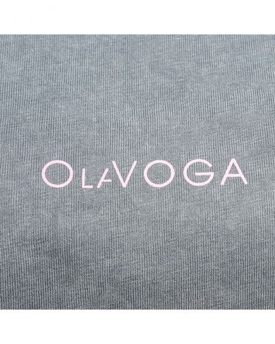 T-shirt damski OLAVOGA ENORAI 2026 jasno szary - FashionPlace - 5