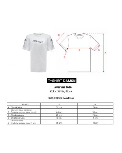T-shirt damski OLAVOGA AVELYNE 2026 czerń - FashionPlace - 7