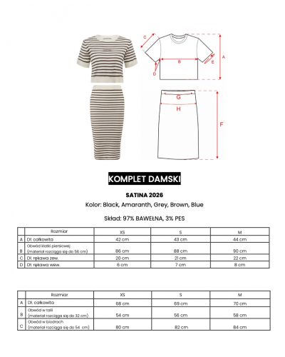 Komplet damski OLAVOGA SATINA 2026 niebieski - FashionPlace - 9