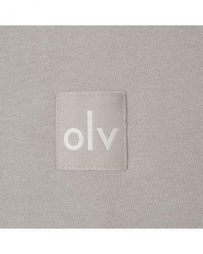 Bluza damska OLAVOGA PADSUI 2026 szara - FashionPlace - 5