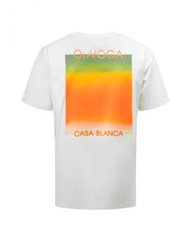 T-shirt męski OLAVOGA NOER 2026 ecru - FashionPlace - 6
