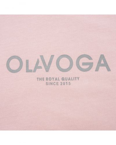 T-shirt damski OLAVOGA TAIST 2026 róż - FashionPlace - 6