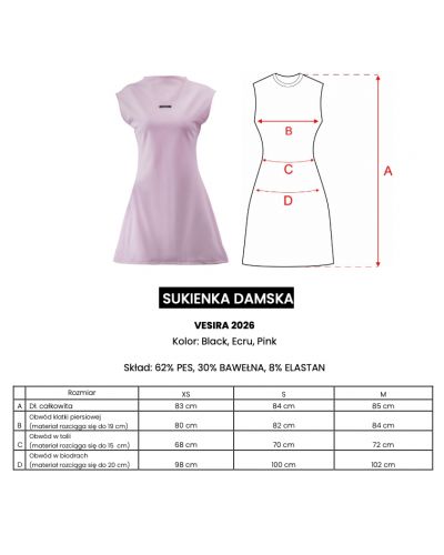 Sukienka OLAVOGA VESIRA 2026 czerń - FashionPlace - 8
